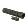 DUMMY 5.56 QDC SOUND SUPPRESSOR WITH FLASH HIDER - BLACK [BD]